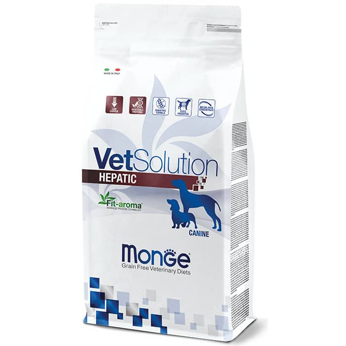 Monge VetSolution Canine Hepatic veterinārā suņu barība aknām 12 kg